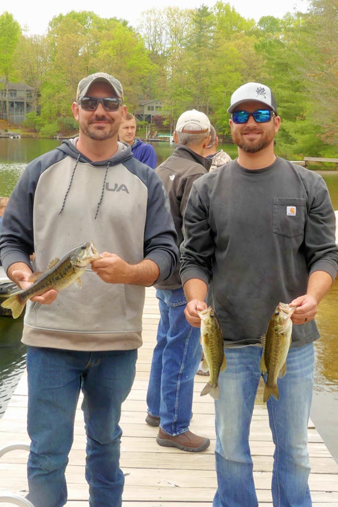 Connestee Falls (2023) Bass Fishing Tournament Results